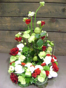 BL0 42 – Urnekrans 36 cm – € 89 - Rouwcenter Ivo Ceulemans